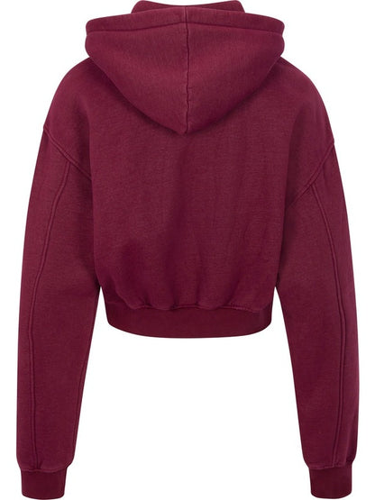 Cargo Hooded Zip-Up Top