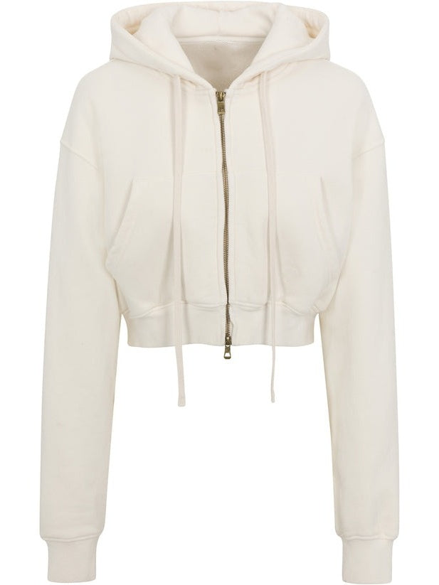 Cargo Hooded Zip-Up Top