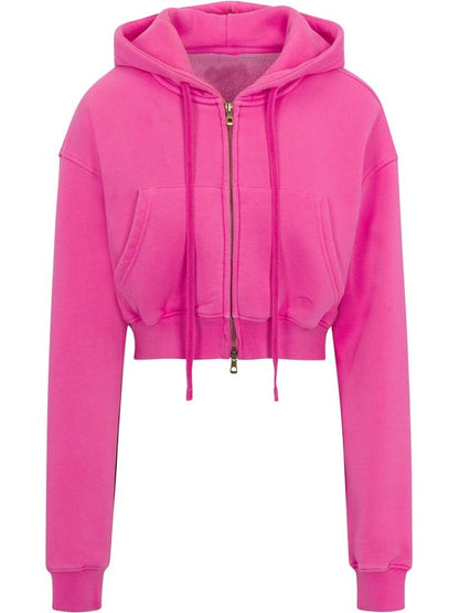 Cargo Hooded Zip-Up Top