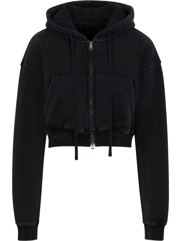 Cargo Hooded Zip-Up Top