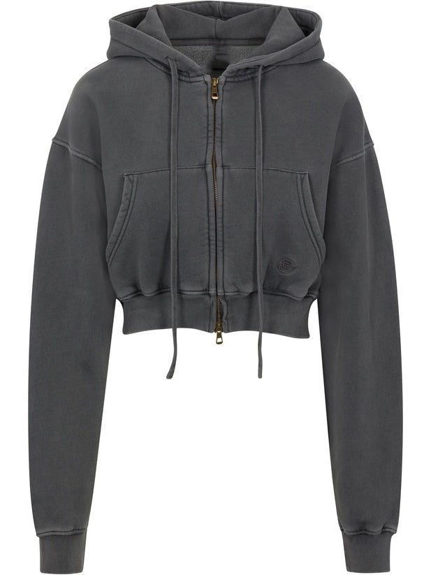 Cargo Hooded Zip-Up Top