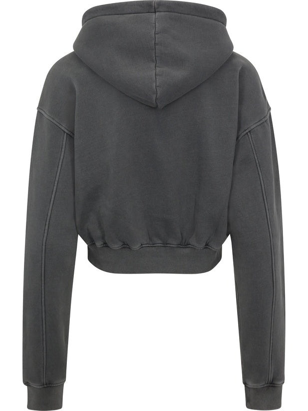 Cargo Hooded Zip-Up Top