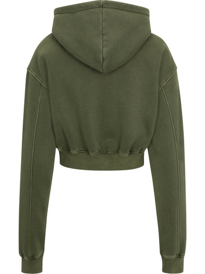 Cargo Hooded Zip-Up Top