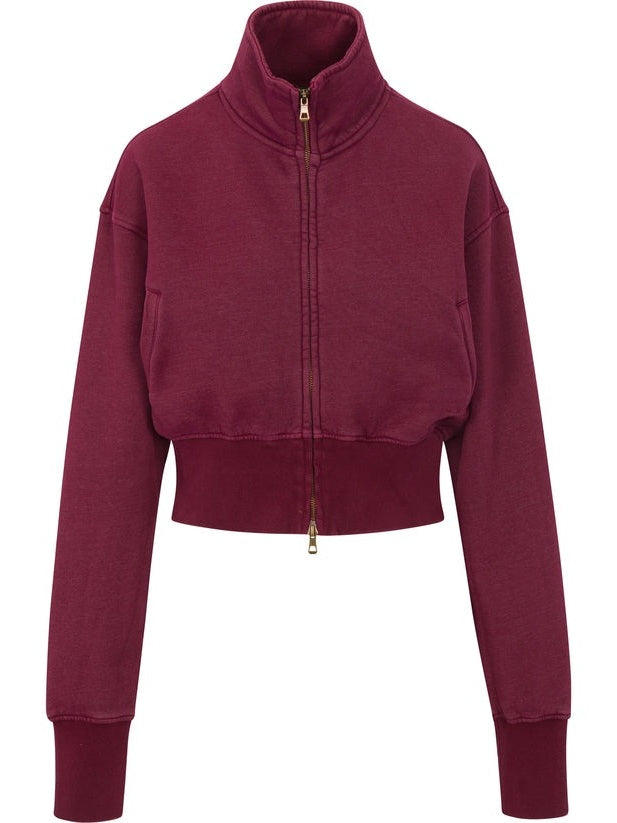 Mock Neck Zip Jacket