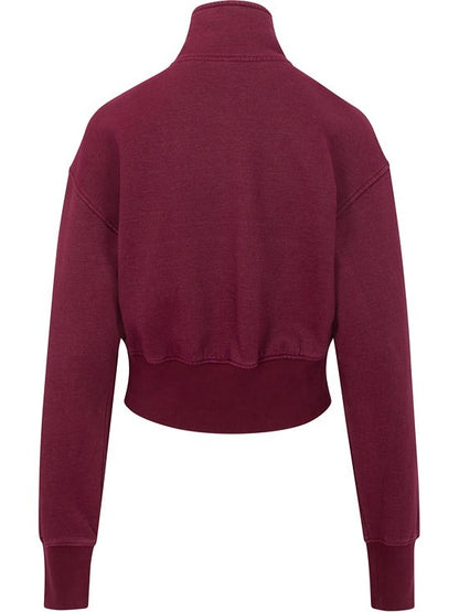 Mock Neck Zip Jacket