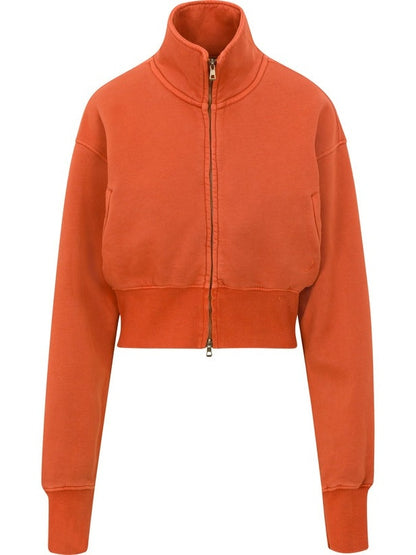 Mock Neck Zip Jacket