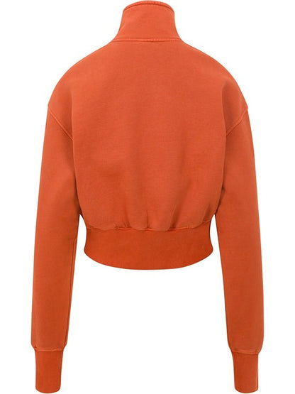 Mock Neck Zip Jacket