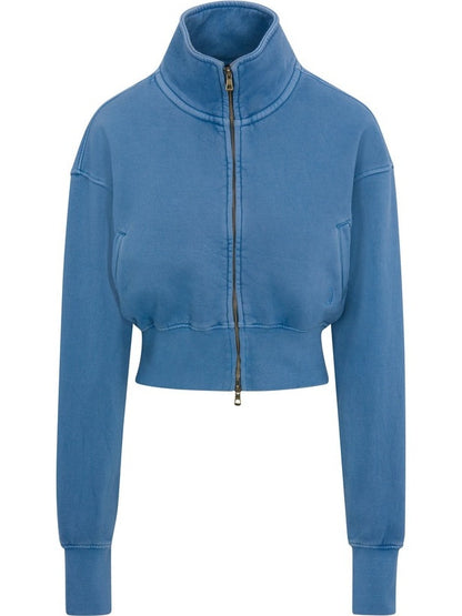 Mock Neck Zip Jacket