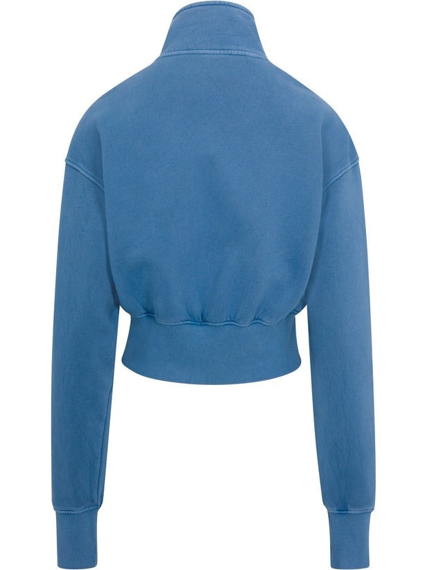 Mock Neck Zip Jacket