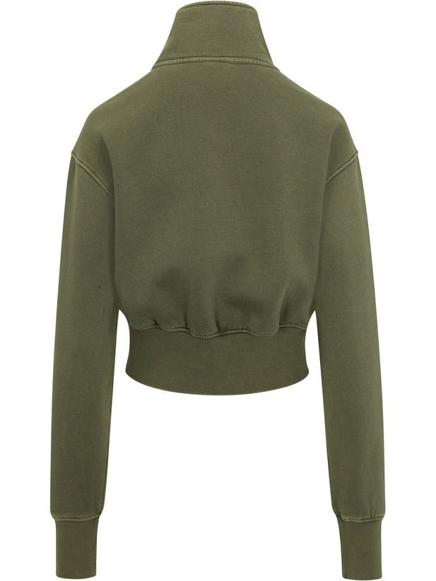 Mock Neck Zip Jacket