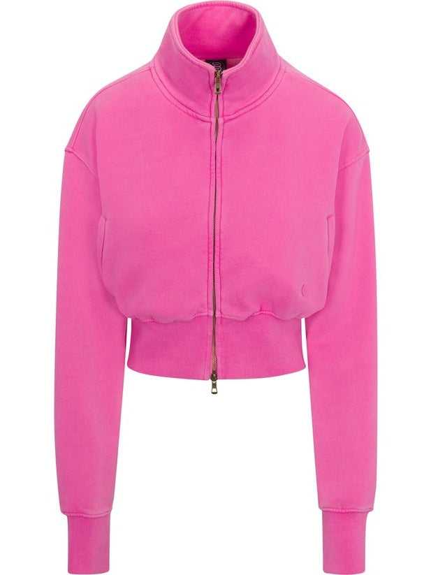 Mock Neck Zip Jacket