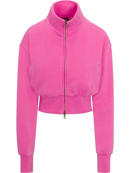 Mock Neck Zip Jacket