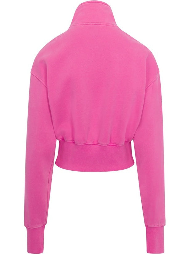 Mock Neck Zip Jacket