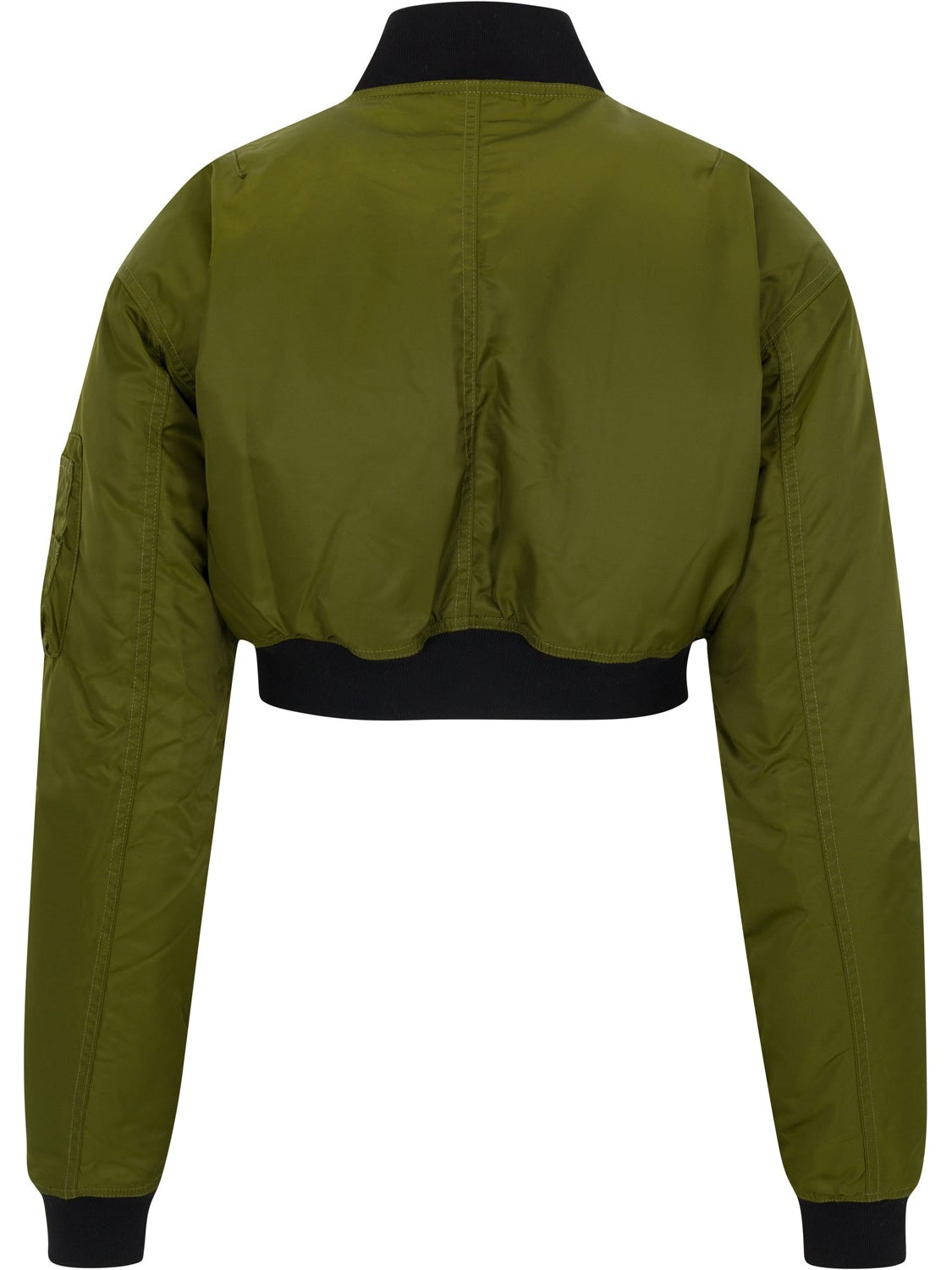 Cropped Bomber Jacket