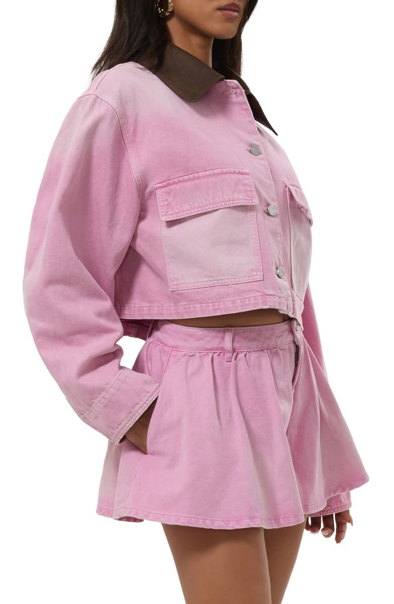 Cute Denim Skort Set