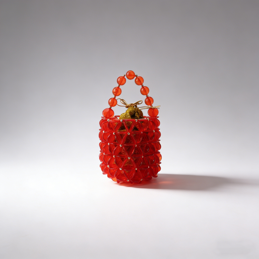 Stylish Hollow Bucket Bag