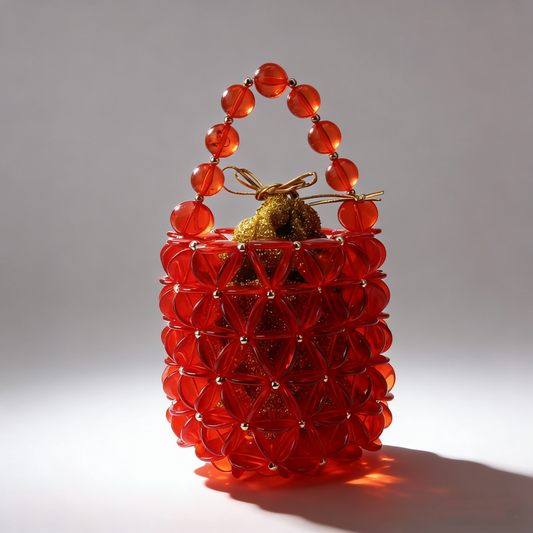 Stylish Hollow Bucket Bag