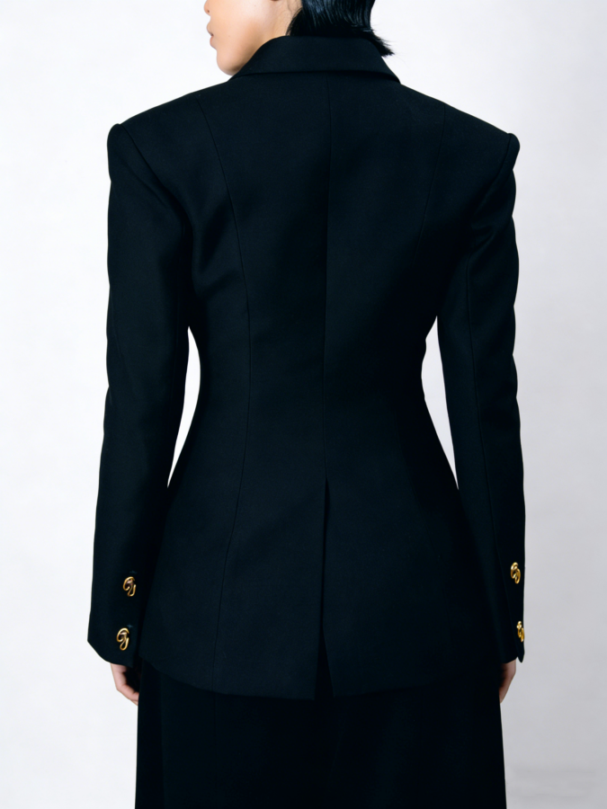 Double-breasted Blazer Jacket