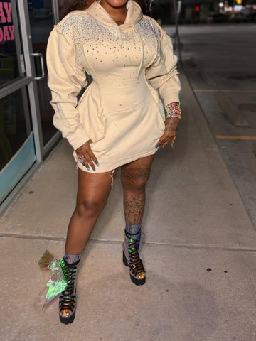 Hoodie Corset Dress