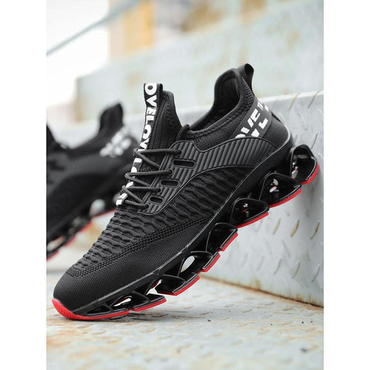 Men's Mesh Lace-up Running Shoes