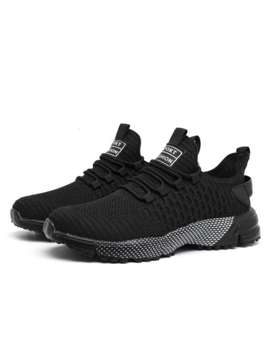 Men's Lightweight Breathable Lace-Up Sneakers