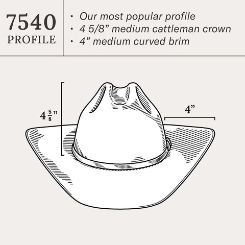 Corral 4X Cowboy Hat