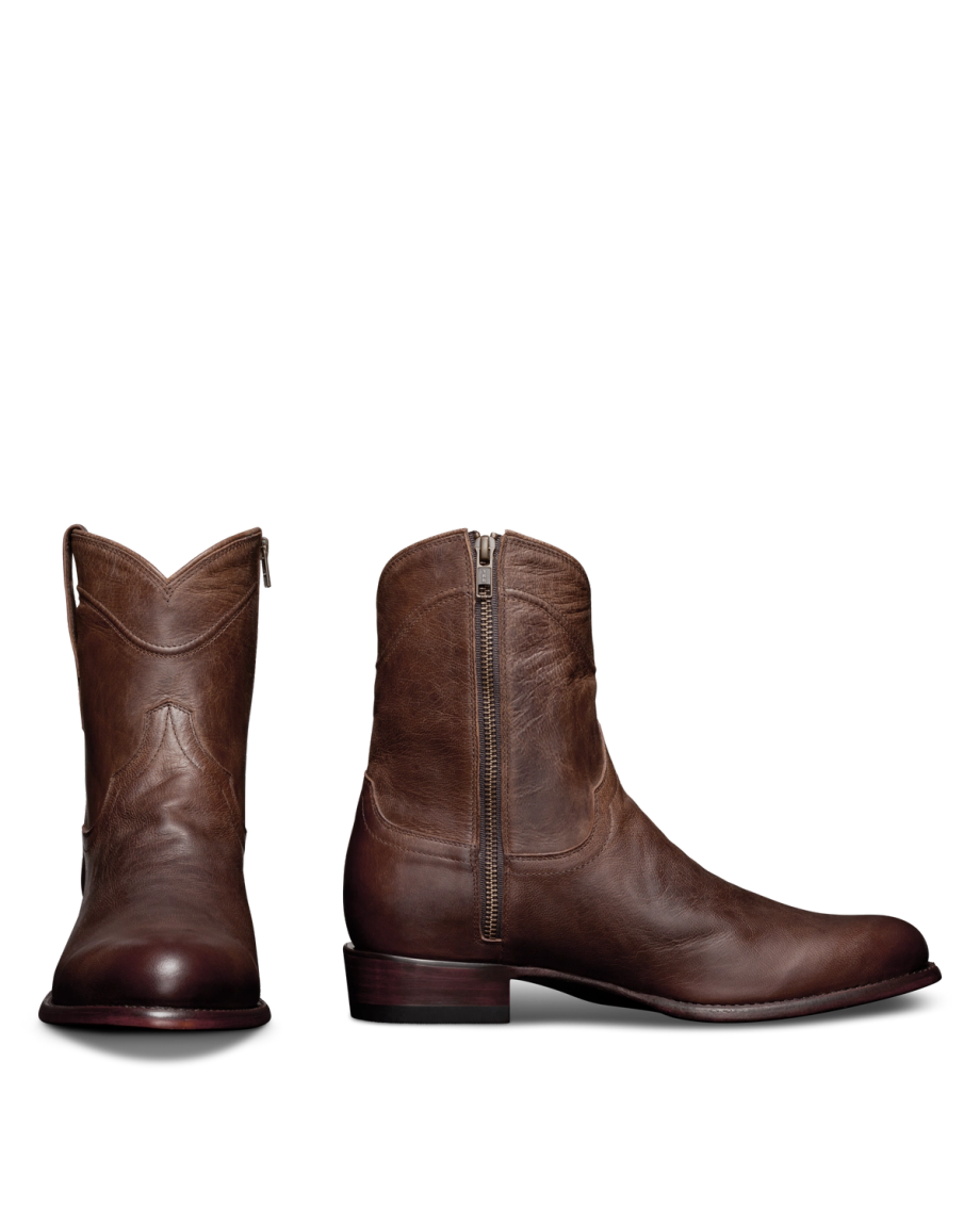 Men's Retro Goatskin Boots