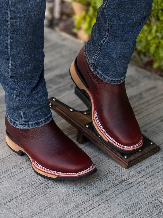 Men's Square-toe Western Cowboy Boots