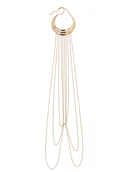Fringe Pendant Necklace