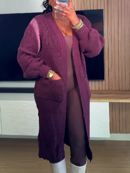 Long Knitted Cardigan