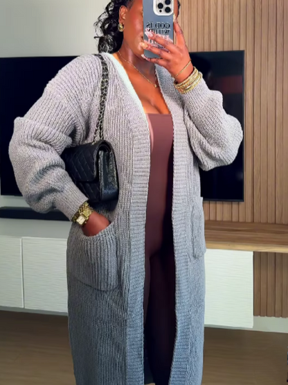 Long Knitted Cardigan