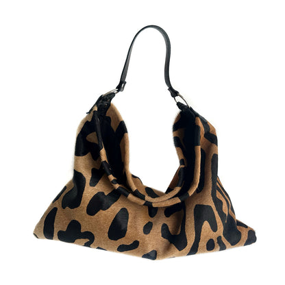 Jaguar Print Large-capacity Shoulder Bag