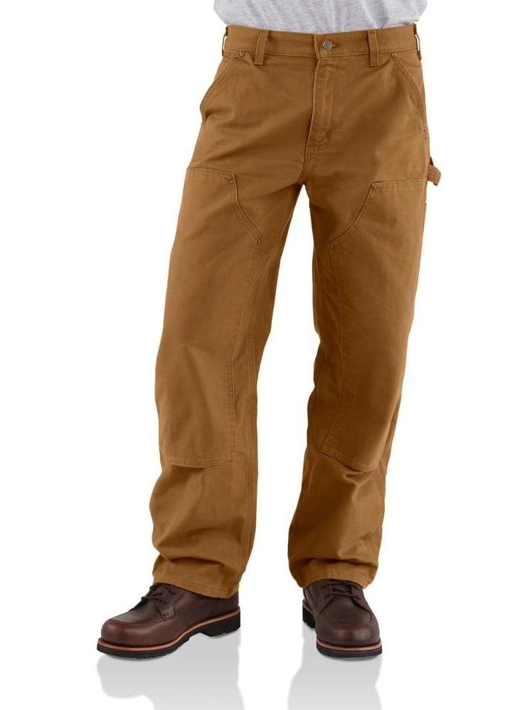 Loose Fit Washed Work Pants