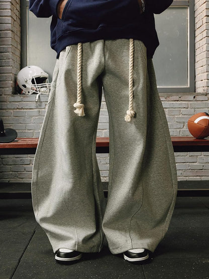 Loose Casual Sweatpants Straight Machete Pants