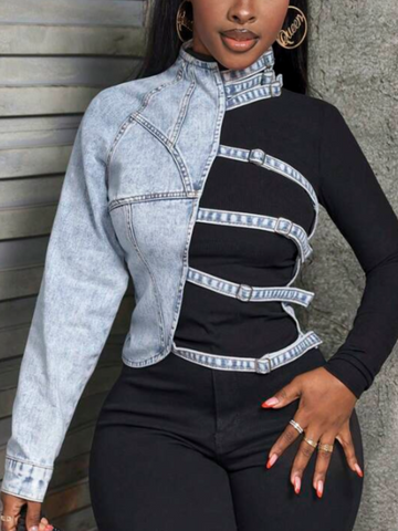 Denim Top