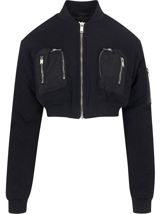 Cool Black Bomber Jacket