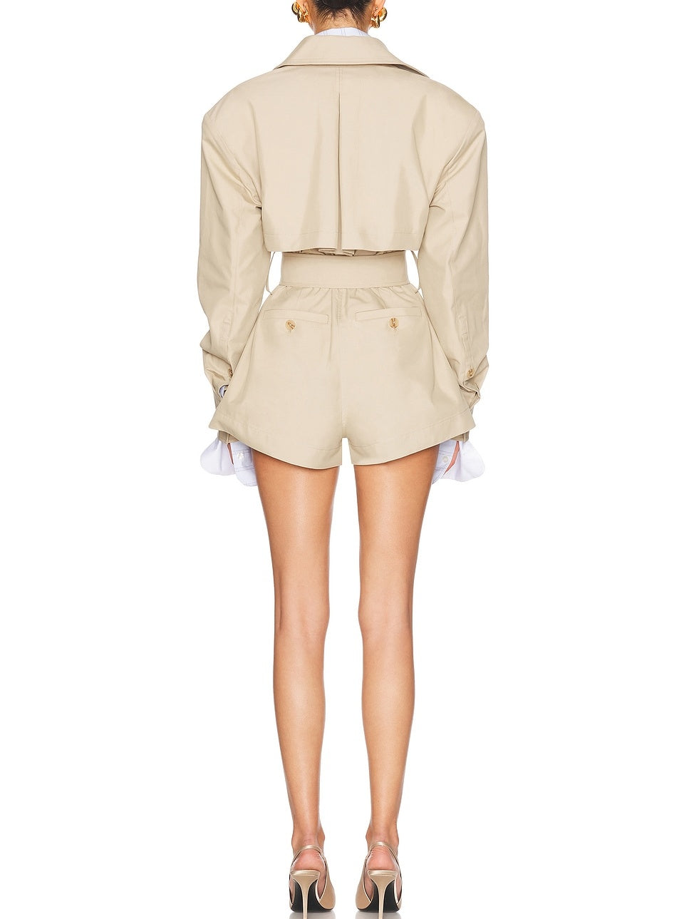 Trench Coat Jumpsuit