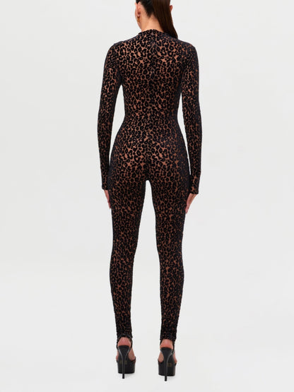 Leopard Print Jumpsuit
