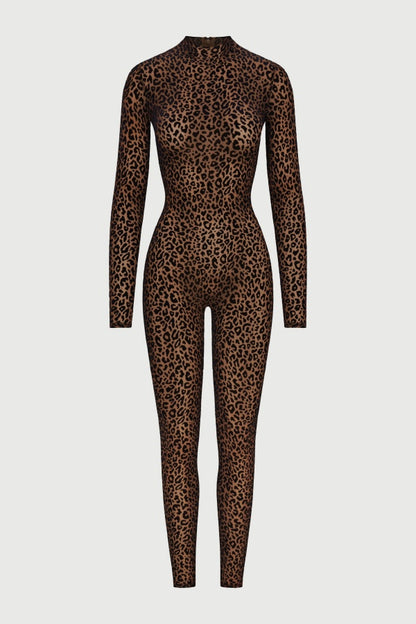 Leopard Print Jumpsuit