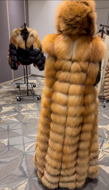 (🔥Hot Sale- 49% Off) Eco-friendly Fox Fur Full Length Vest