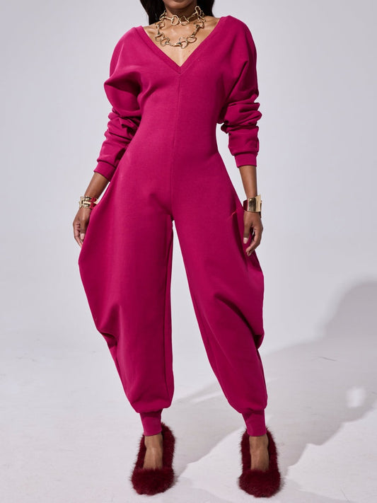 Comfy Cozy Sweatshirt Jumpsuit