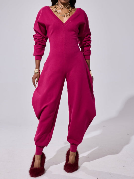 Comfy Cozy Sweatshirt Jumpsuit