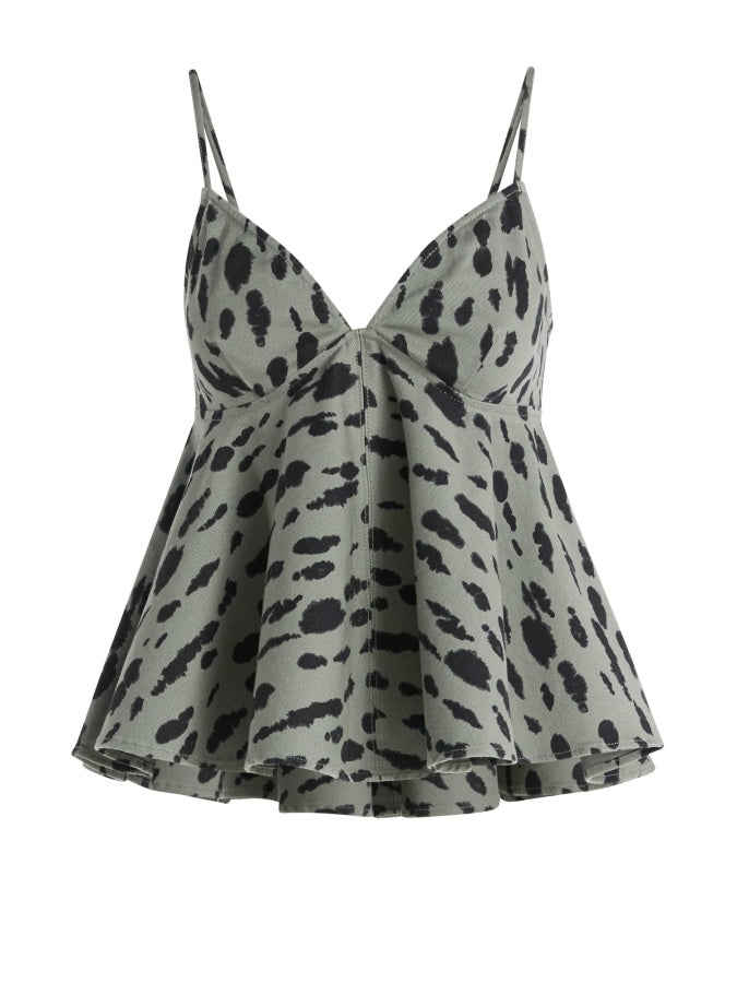 Animal Print Three-piece Set