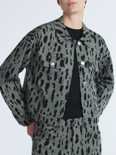 Animal Print Three-piece Set
