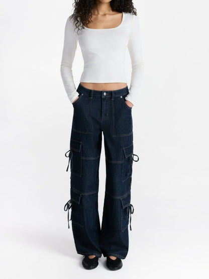 Bow Cargo Jeans