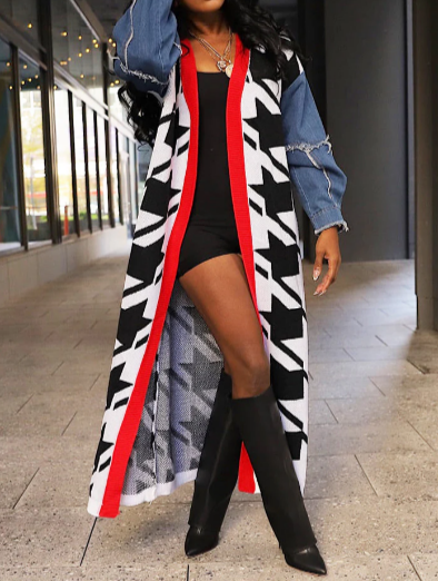 Casual Denim Cardigan