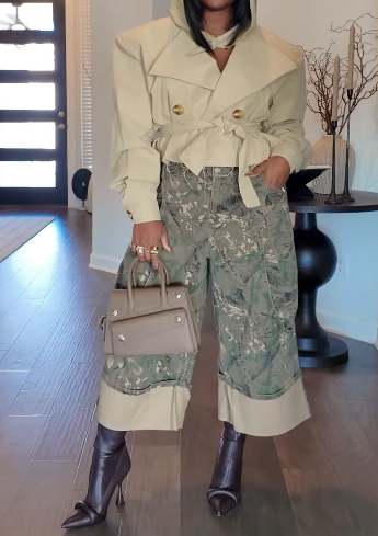 Fab Pop Trench Jacket Outfit