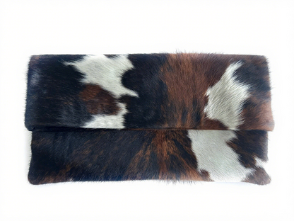 Cow Print Clutch