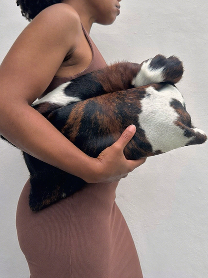 Cow Print Clutch