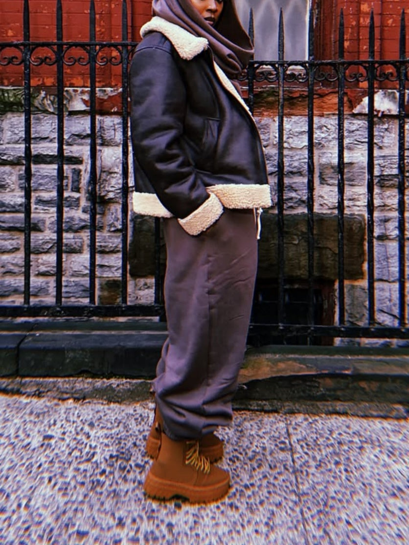 Casual Jogging Pants Two-pieces Set